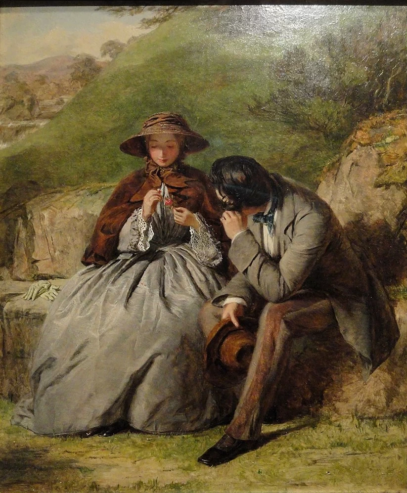 Gli amanti, 1855 - Art Institute of Chicago